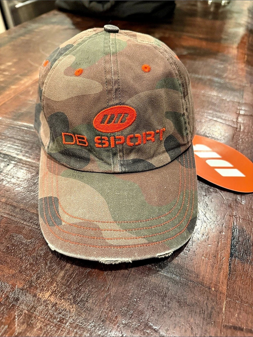Dairy Boy Sport Camo Baseball Cap